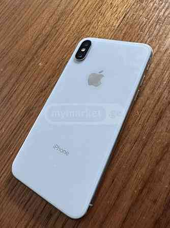 iphone X 64GB Silver იდეალური თბილისი
