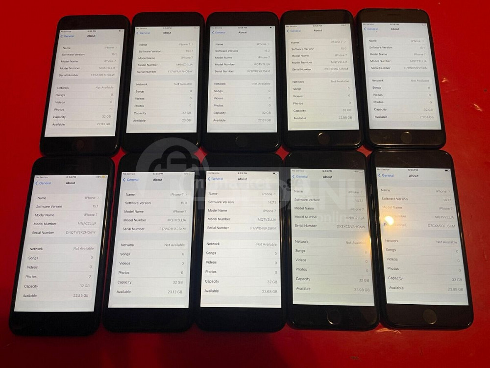 iphone 7 32-128GB 200 თბილისი - photo 1