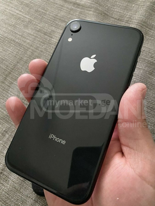 iPhone XR 64GB Black იდეალური თბილისი - photo 2