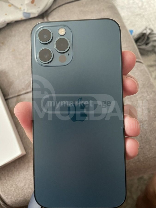 ლიკვიდაცია!iPhone 12 Pro 512GB Pacific Blue იდეალური თბილისი - photo 1