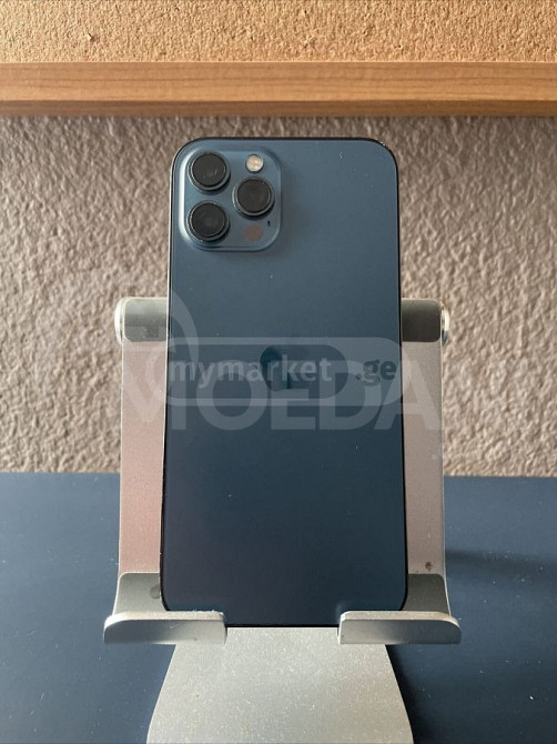 ლიკვიდაცია! iPhone 12 Pro Max 128GB Blue უნაკლო თბილისი - photo 1