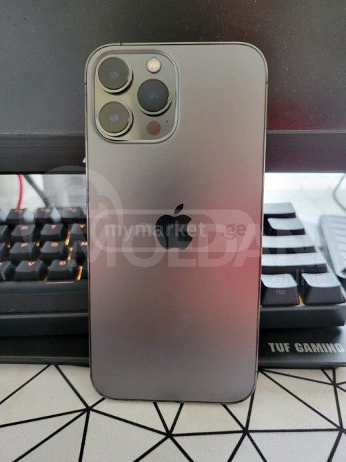 ლიკვიდაცია! iPhone 13 Pro Max 256GB Graphite 10/10 უნაკლო თბილისი - photo 1