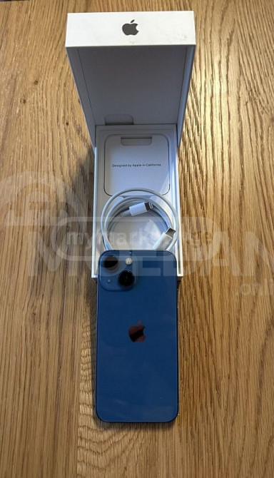 ლიკვიდაცია! iPhone 13 mini 128GB Blue იდეალური თბილისი - photo 1