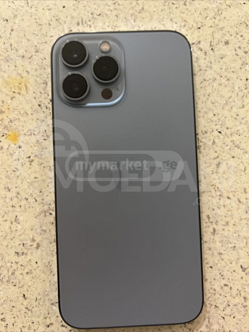 ლიკვიდაცია! iPhone 13 Pro Max 128GB Sierra Blue 10/10 უნაკლო თბილისი - photo 1