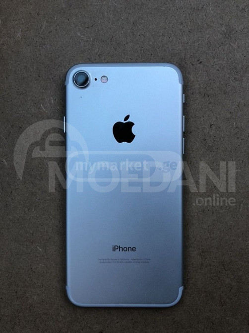 iPhone 7 128GB Silver უნაკლო, იდეალური თბილისი - photo 1
