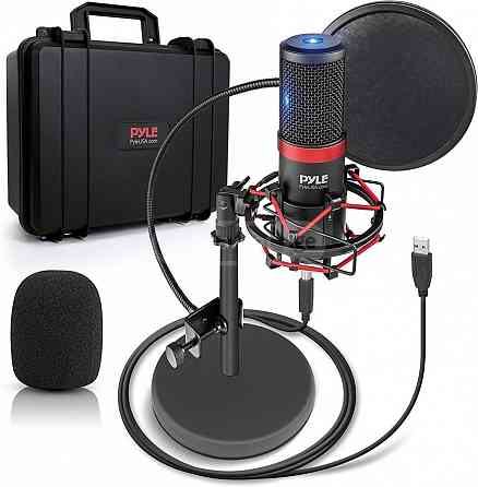 ✅ახალი✅Pyle USB Microphone Podcast Recording Kit ✅ თბილისი