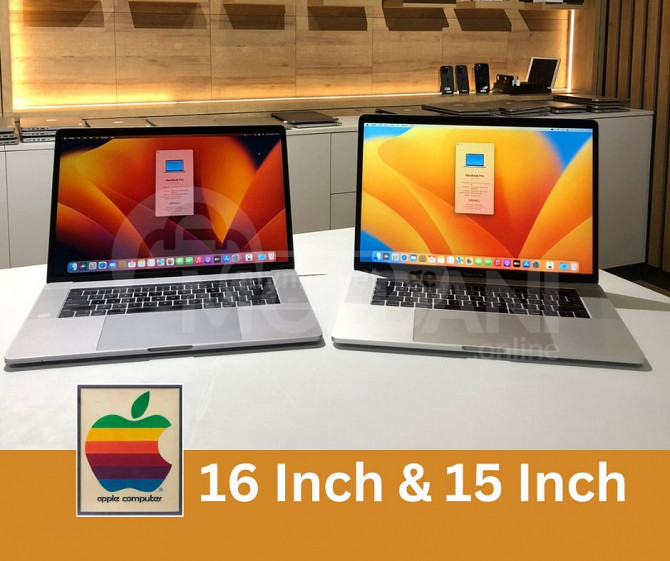  15 inch MacBook Pro i9 32გბ 1ტბ ☝ 1 წლიანი გარანტიით !!! თბილისი - photo 1