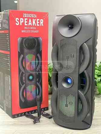 ZQS bluetooth karaoke speaker with big sound! Delivery on the spot! Tbilisi