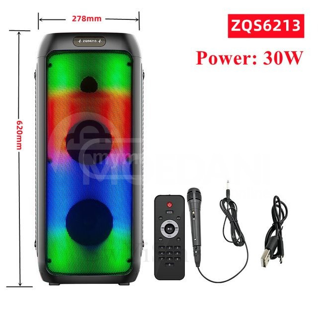 JBL PartyBox300 OEM! კარაოკე ბლუთუზ დინამიკი! ადგილზე მიტანი თბილისი - photo 1