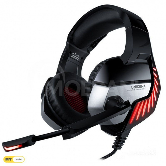 Onikuma K5Pro Gaming Headset for X-one, PS4 gaming headset Tbilisi - photo 1