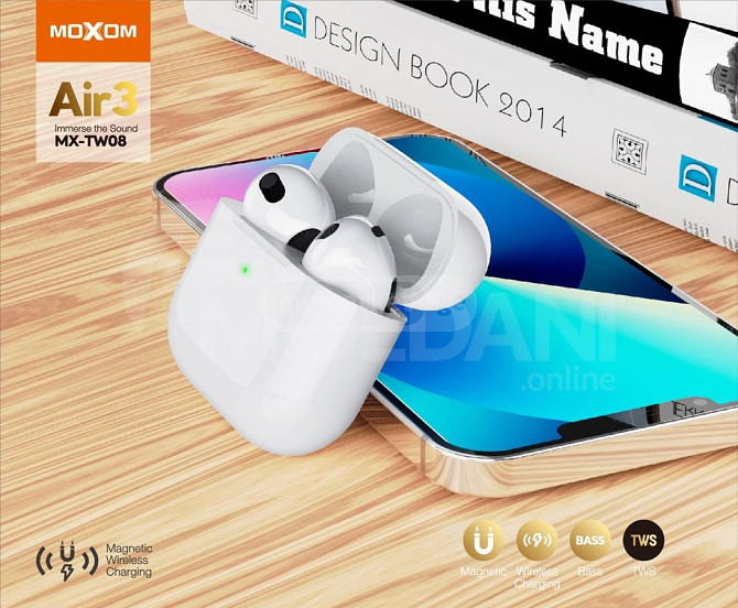 Airpods Air3(2022) MoXom earphone with delivery! Tbilisi - photo 1