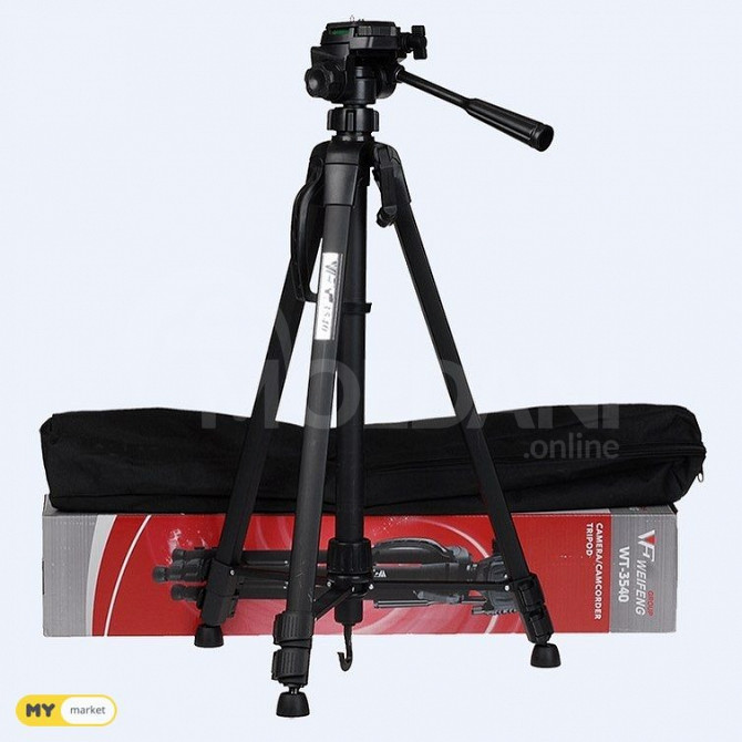 Professional tripod 156 cm! with free delivery! Tbilisi - photo 1