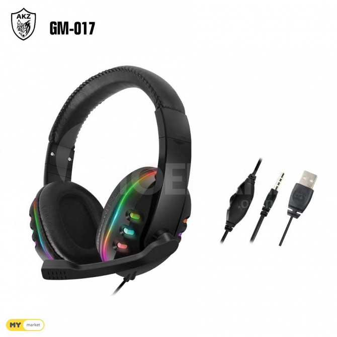 AKZ GM017 Gaming headset with local delivery! Tbilisi - photo 1