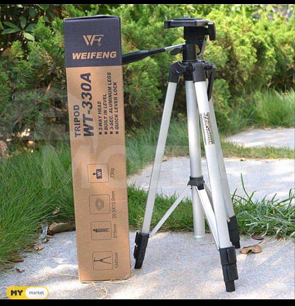 Mobile phone/camera tripod 135 cm! Delivery on the spot! Tbilisi - photo 1