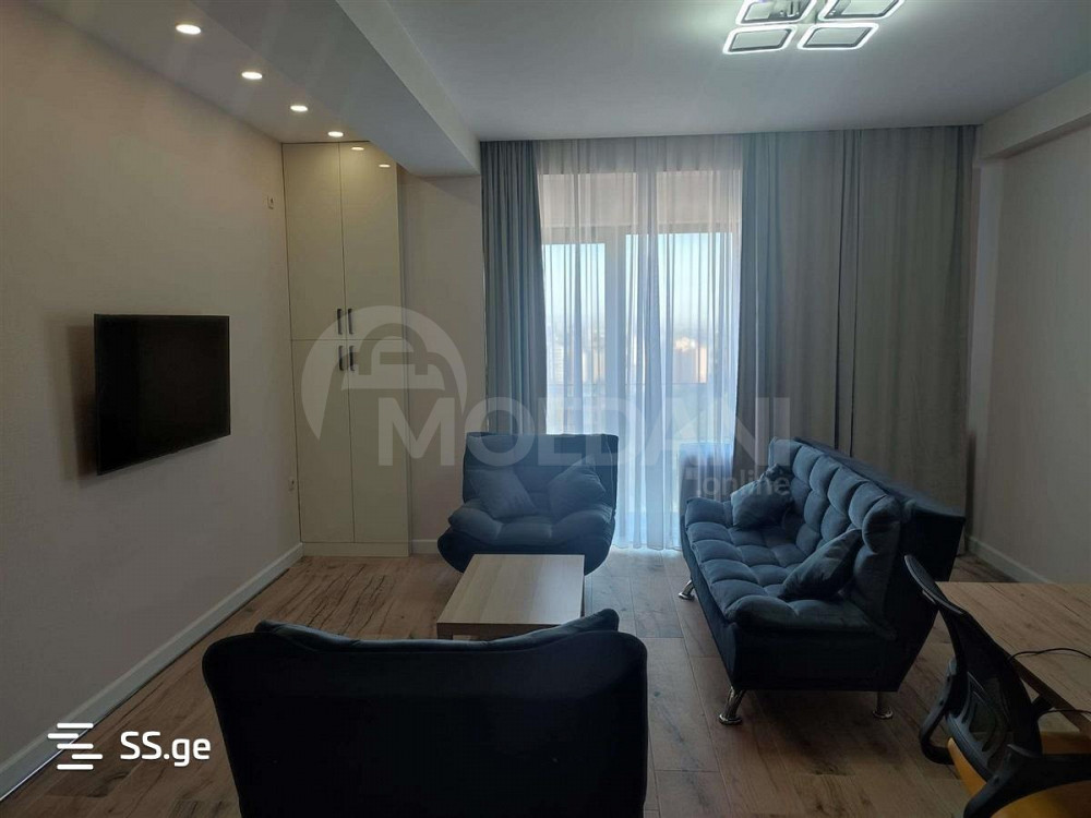 ქირავდება 2 ოთახიანი ბინა 55მ² 18/21 სართ თბილისი - photo 1