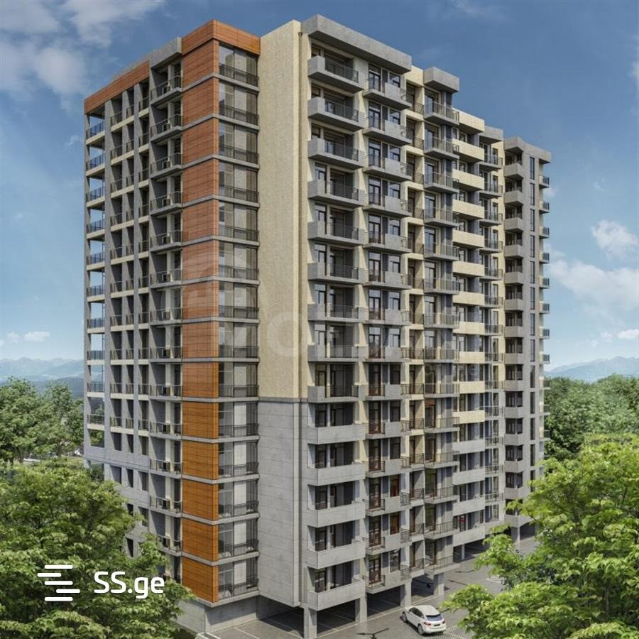 იყიდება 2 ოთახიანი ბინას 65.8მ² 15/16 სართ თბილისი - photo 1