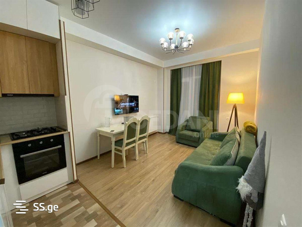 ქირავდება 2 ოთახიანი ბინა 50მ² 13/15 სართ თბილისი - photo 1