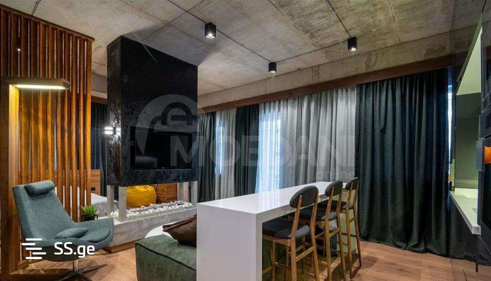 ქირავდება 2 ოთახიანი ბინა 75მ² 3/15 სართ თბილისი - photo 2