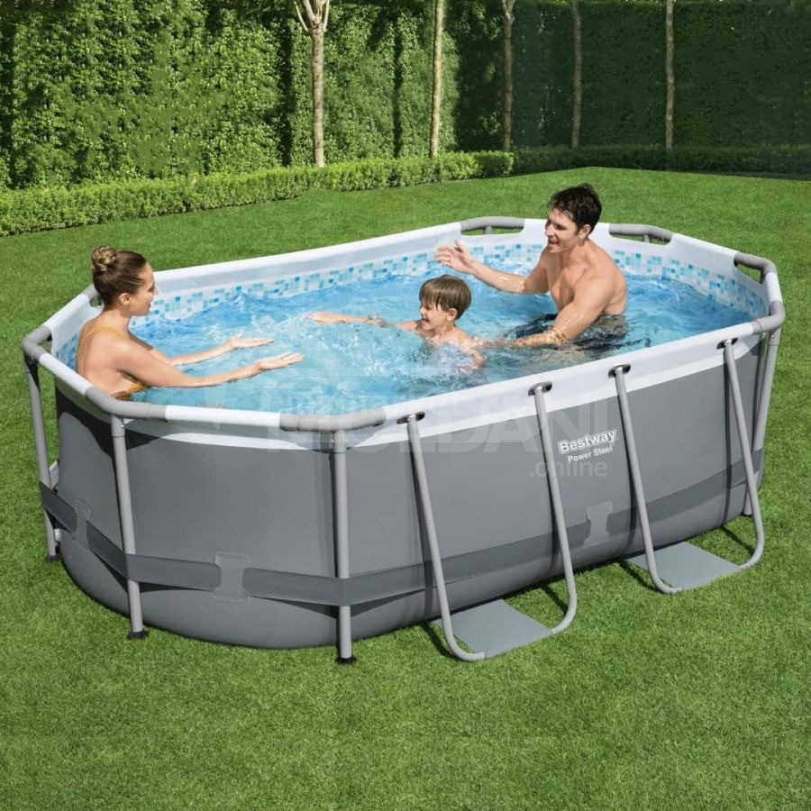 Pool, filter, 305x200x84 cm, free delivery! 3.668 liters Tbilisi - photo 2