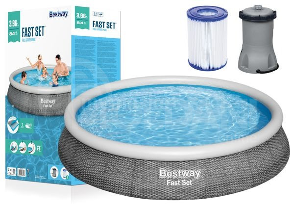 Pool with filter! 396x84 cm. Free Shipping! 7,340 liters Tbilisi - photo 2