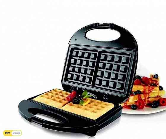 Бельгийская вафельница SAYONA, мощность 750 Вт, гарантия 1 год. Тбилиси