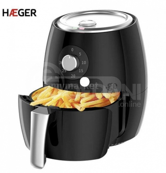 Аэрогриль-фритюрница HAEGER HG-5286.Объем 4,8 литра Тбилиси - изображение 1