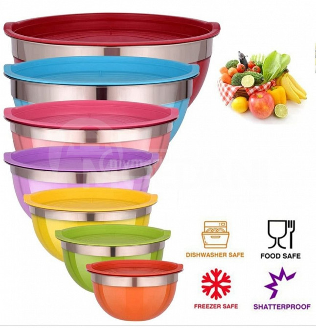 Набор салатниц 7 шт. Тбилиси - изображение 1