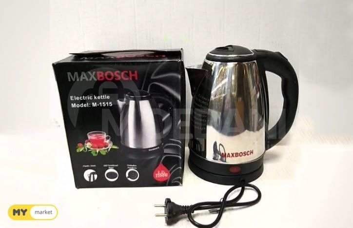 Электрический чайник MAXSBOSCH бесплатная доставка 45 минут PICCO● pico Тбилиси - изображение 1