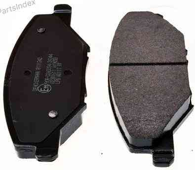 Колодки тормозные дисковые Denckermann B111342 Тбилиси