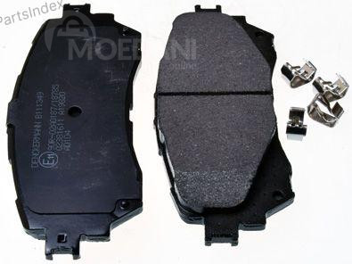 Колодки тормозные дисковые Denckermann B111349 Тбилиси - изображение 1