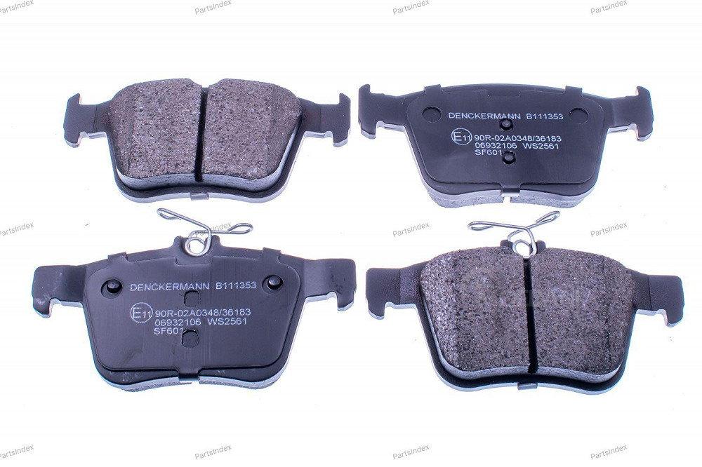 Колодки тормозные дисковые Denckermann B111353 Тбилиси - изображение 1