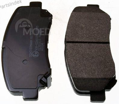 Колодки тормозные дисковые Denckermann B111348 Тбилиси - изображение 1