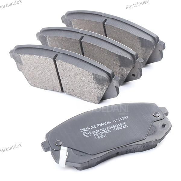 Колодки тормозные дисковые Denckermann B111287 Тбилиси - изображение 2