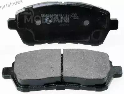 Disc Brake Pads Denckermann B111288 Tbilisi - photo 1