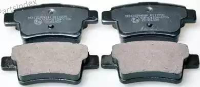 Колодки тормозные дисковые Denckermann B111238 Тбилиси - изображение 1