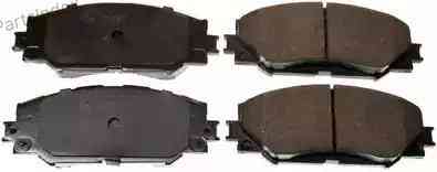 Колодки тормозные дисковые Denckermann B111189 Тбилиси