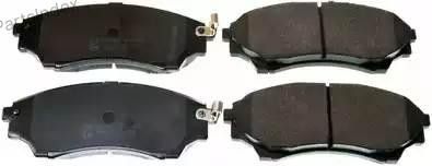 Колодки тормозные дисковые Denckermann B111065 Тбилиси - изображение 1