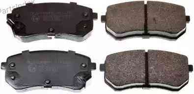 Колодки тормозные дисковые Denckermann B111178 Тбилиси