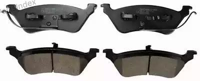 Колодки тормозные дисковые Denckermann B110874 Тбилиси - изображение 1