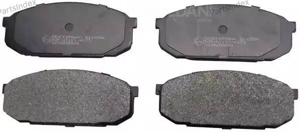 Disc Brake Pads Denckermann B110396 Tbilisi - photo 1