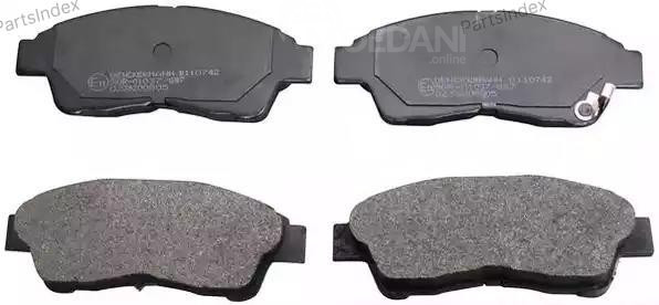 Колодки тормозные дисковые Denckermann B110742 Тбилиси - изображение 1