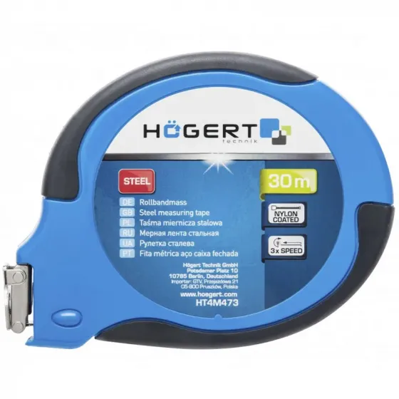 Измерительная лента Hogert Ht4M473 (30 м) Тбилиси