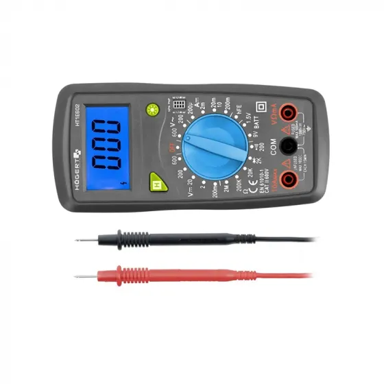 Цифровой мультиметр Hogert HT1E602 Тбилиси