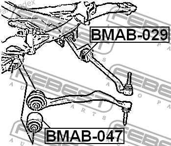 Silent Block Febest BMAB047 Tbilisi - photo 1