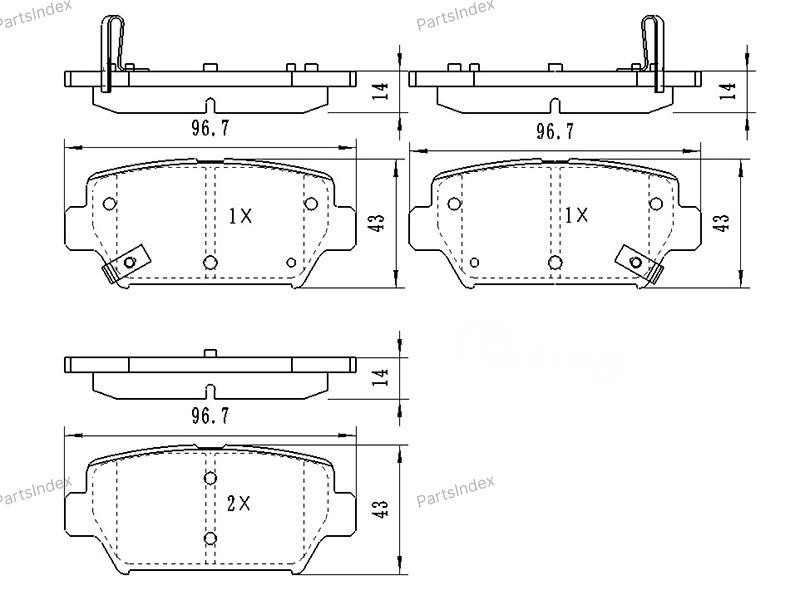სამუხრუჭე  ბარაბანის ხუნდები ( tormuzis barabnebi ) SAT ST280164 თბილისი - photo 1