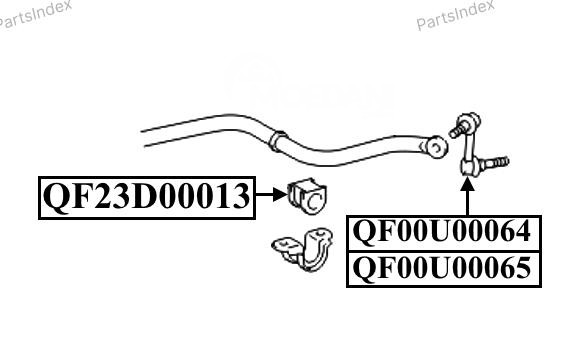 Stabilizer Bar Bushing Quattro Freni QF23D00013 Tbilisi - photo 2