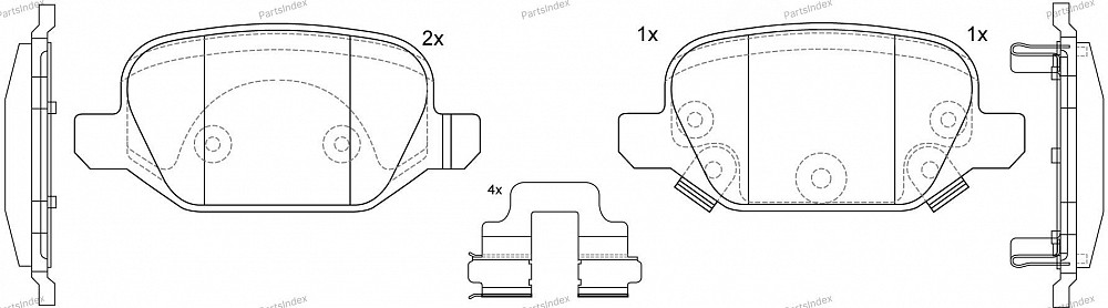 სამუხრუჭე დისკის ხუნდები  ( hundebi ) Sb nagamochi BP41003 თბილისი - photo 1