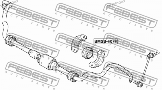 Втулка стабилизатора Febest BMSBF07F Тбилиси