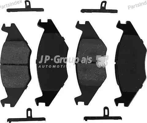 სამუხრუჭე დისკის ხუნდები  hundebi Jp group 1163600110 თბილისი