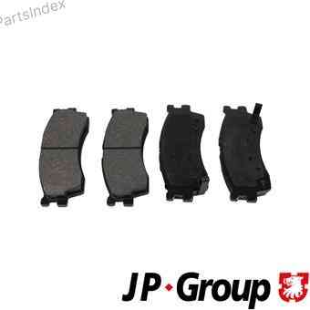 სამუხრუჭე დისკის ხუნდები  hundebi Jp group 3663600510 თბილისი